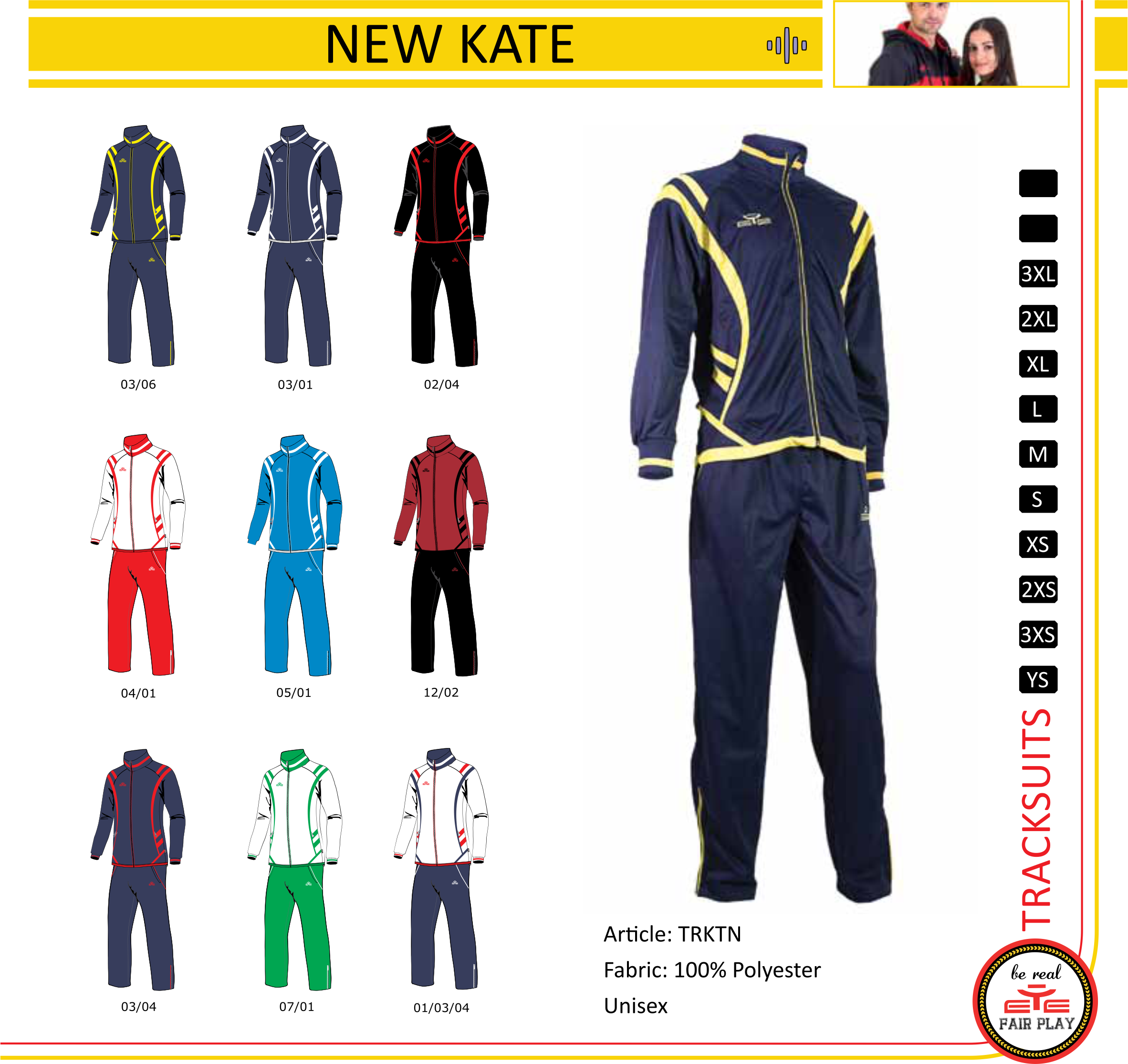Tuta rappresentanza mod new kate(tuta fine serie) - Stock