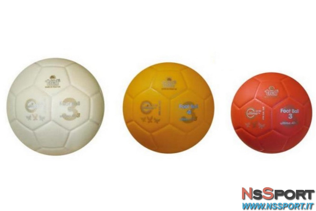 PALLONE CALCIO IN GOMMA TRIAL triplo strato