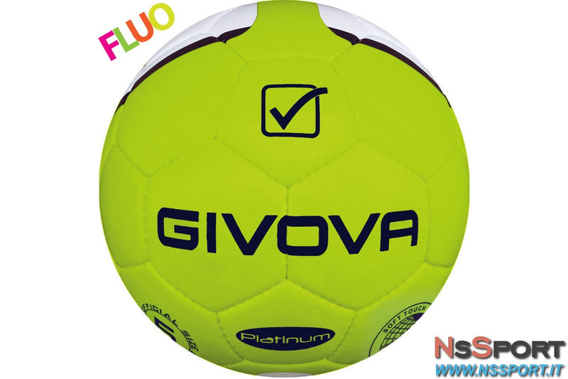 Pallone calcio Platinum Givova - Stock 25 pz