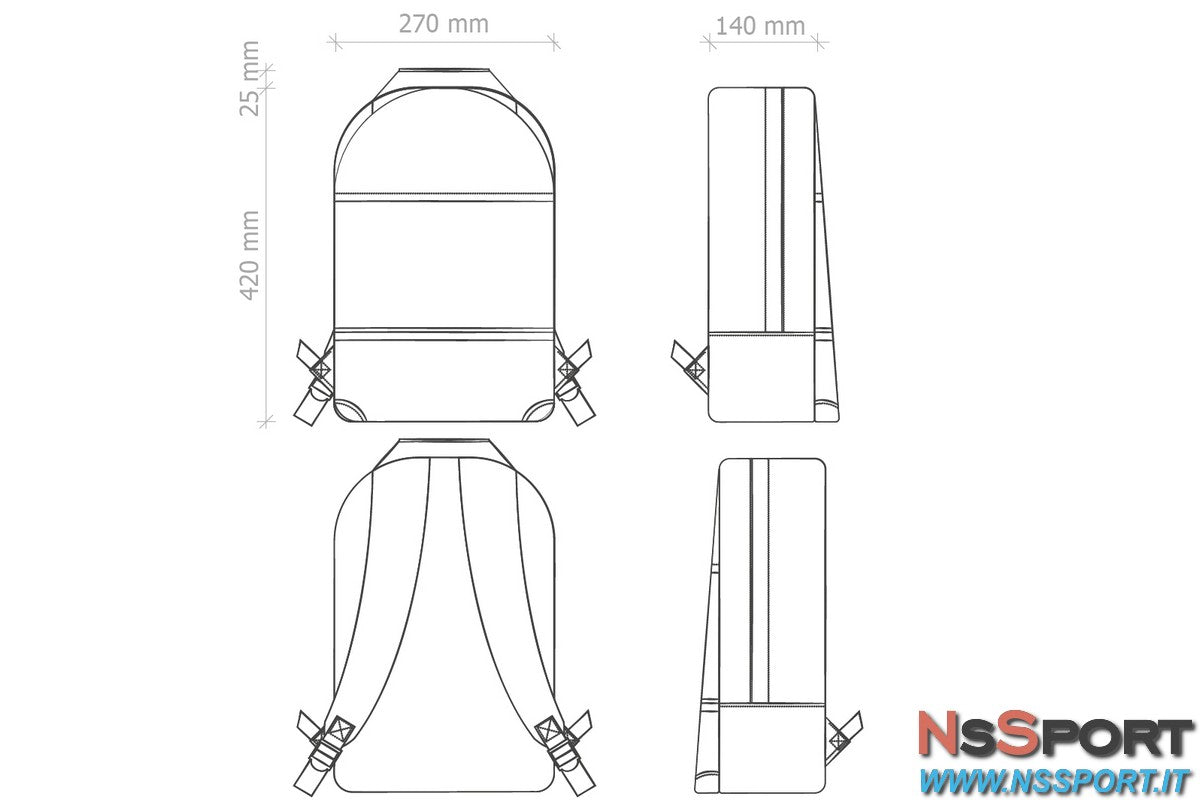 Zaino Porta Laptop Target - [product_vendor] - NsSport