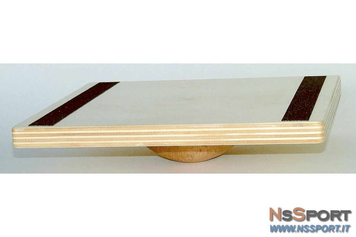 PEDANA PROPRIOCETTIVA monopodalica in legno - [product_vendor] - NsSport