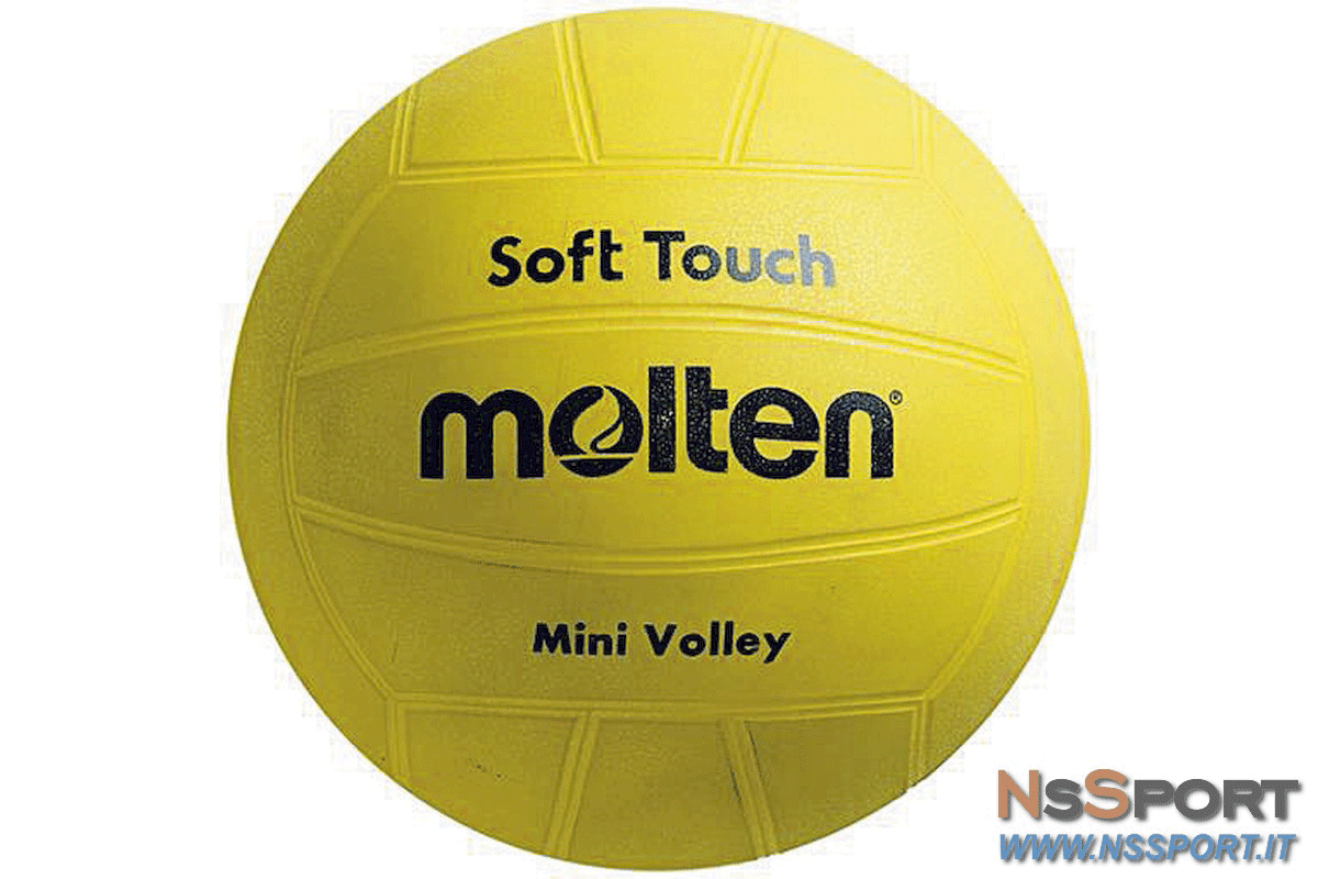 PALLONE MINIVOLLEY in gomma morbida MOLTEN PRBV-3 - [product_vendor] - NsSport