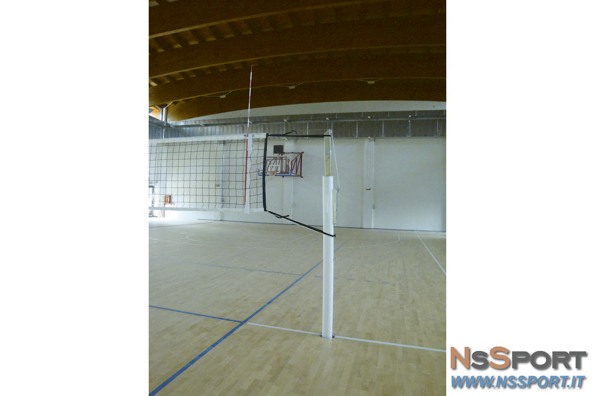 IMPIANTO PALLAVOLO MONOTUBOLARE in alluminio a norme FIPAV - [product_vendor] - NsSport