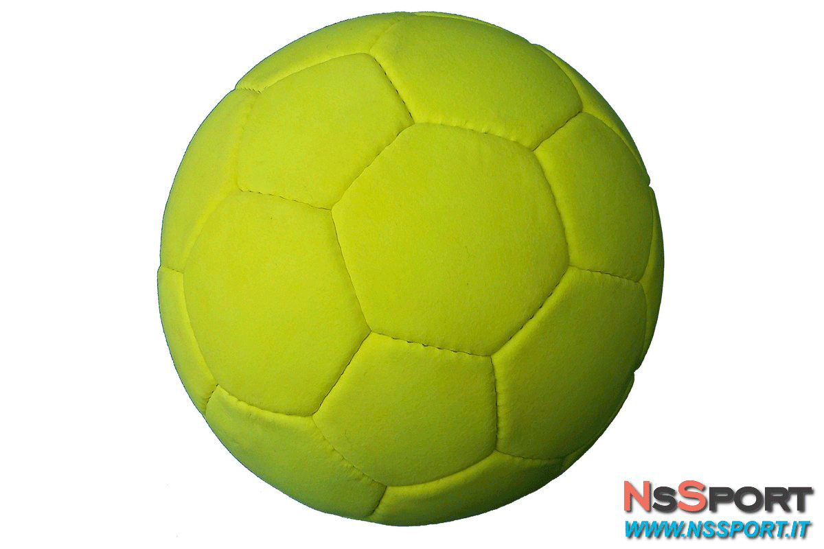 PALLONE in feltro giallo n.4 - rimbalzo controllato per indoor - [product_vendor] - NsSport