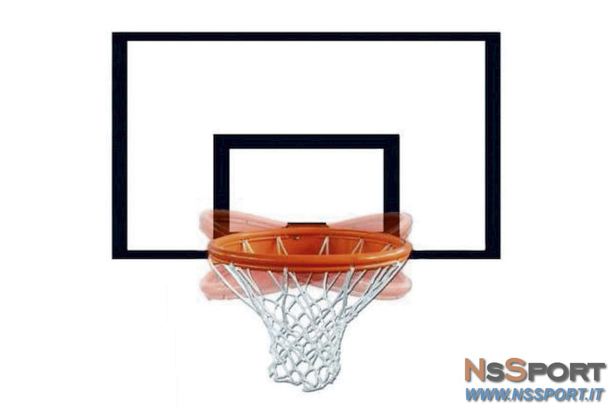 CANESTRO BASKET reclinabile regolamentare con flessione frontale e laterale - [product_vendor] - NsSport