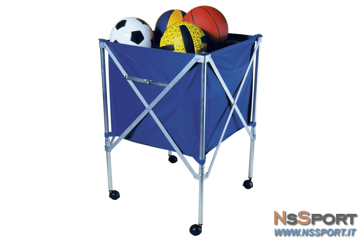 CONTENITORE PORTAPALLONI in ferro zincato - [product_vendor] - NsSport