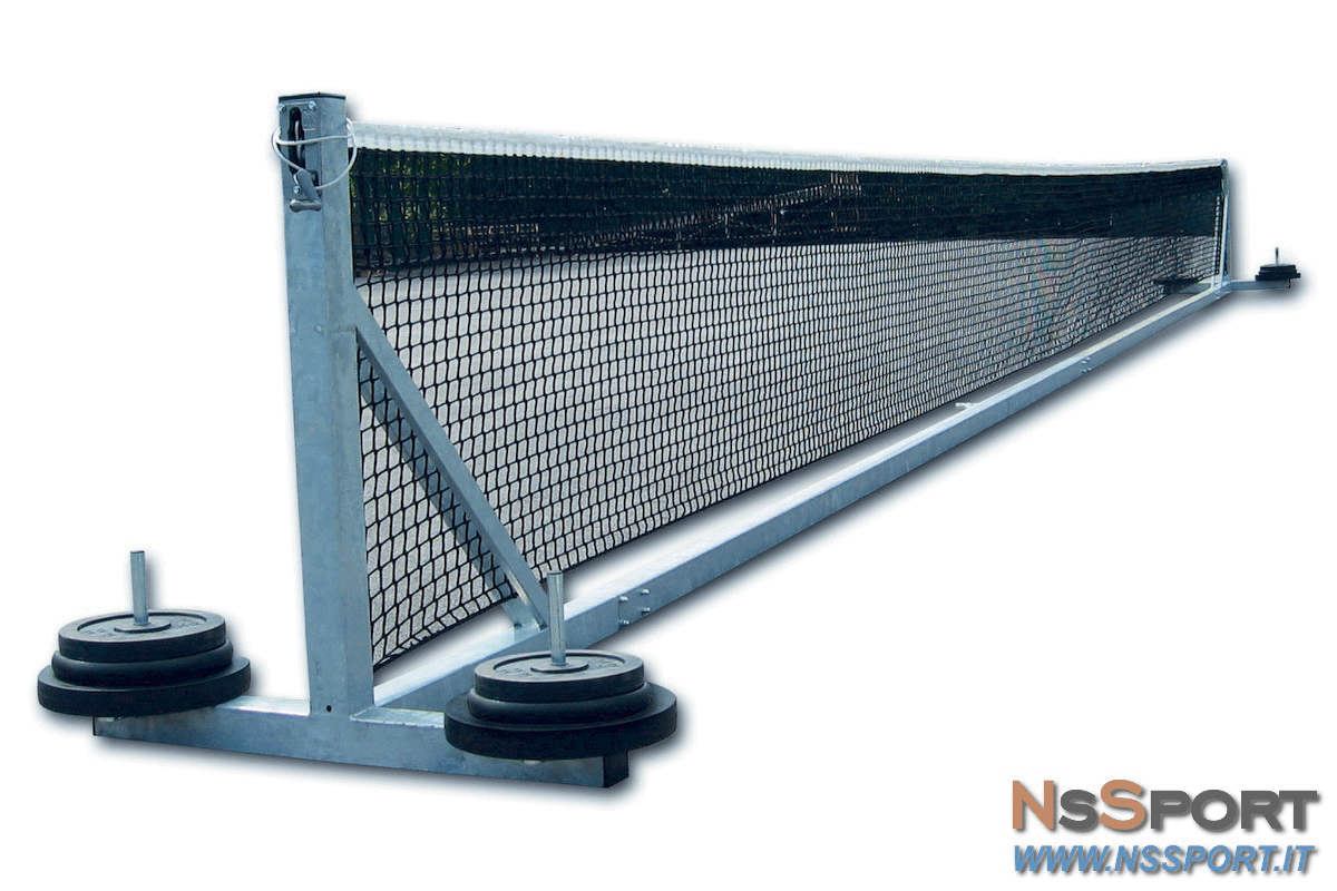 IMPIANTO TENNIS TRASPORTABILE in acciaio zincato - [product_vendor] - NsSport