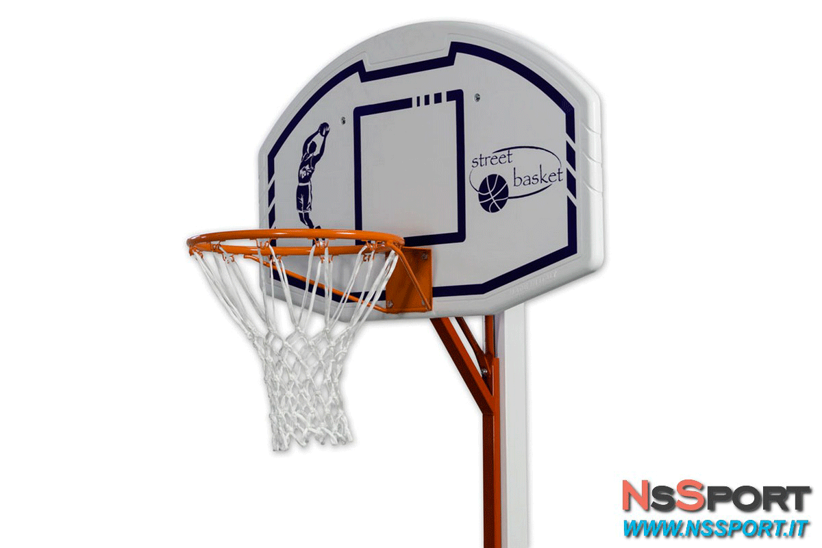 Coppia TABELLONI per minibasket in plastica completi di canestri per impianto Art. S05206 - [product_vendor] - NsSport
