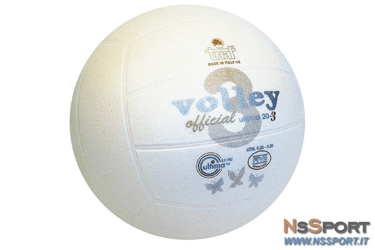 PALLONE VOLLEY in gomma 3 strati TRIAL - [product_vendor] - NsSport