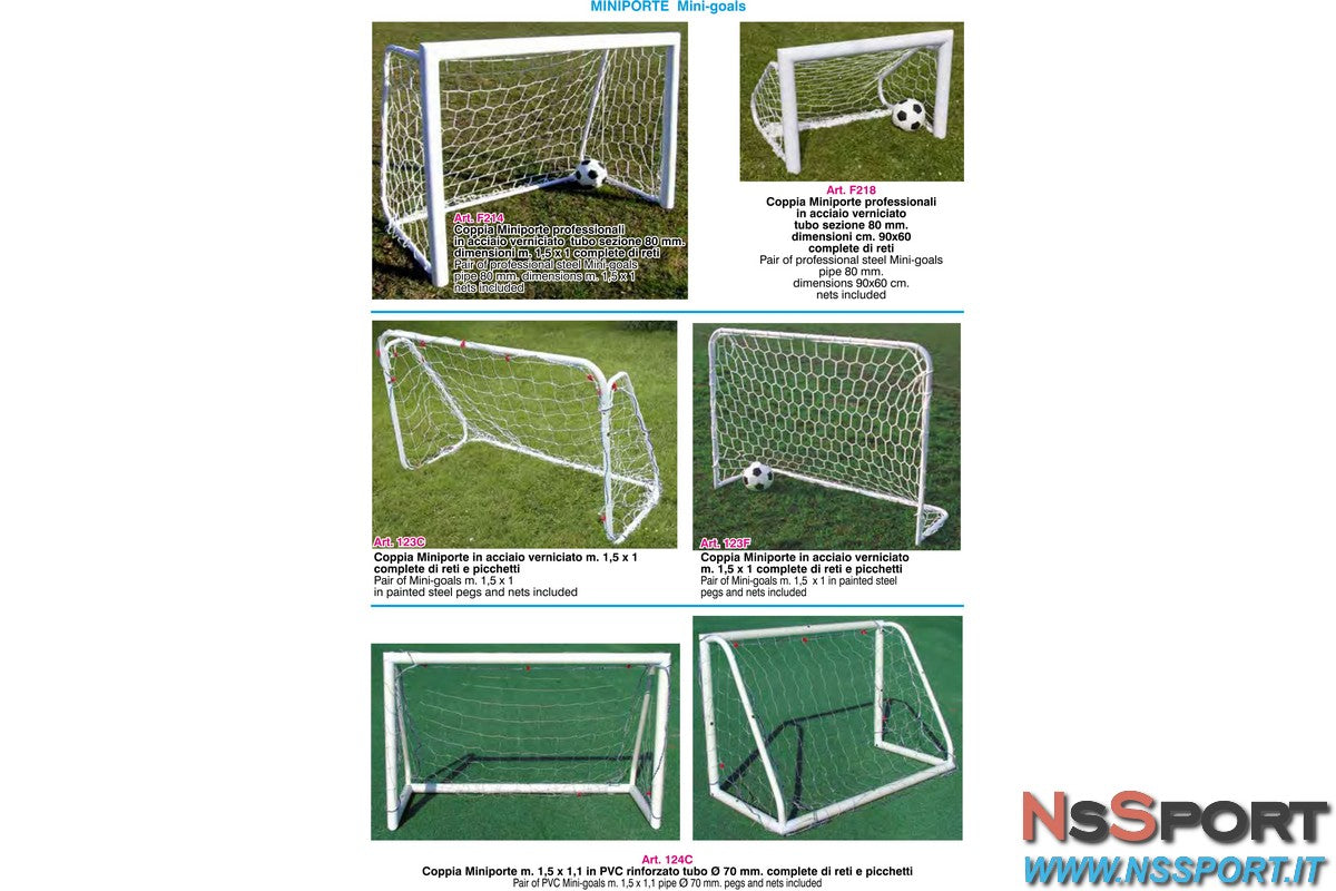 Porte mini calcio (reti incluse) - [product_vendor] - NsSport