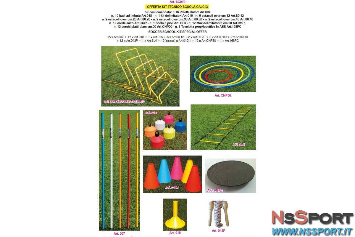 KIT tecnico per SCUOLA CALCIO - [product_vendor] - NsSport