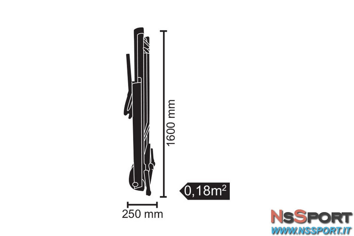 TAPIS ROULANT TFK-455 SLIM - motore 2,00/3,00 HP DC - [product_vendor] - NsSport