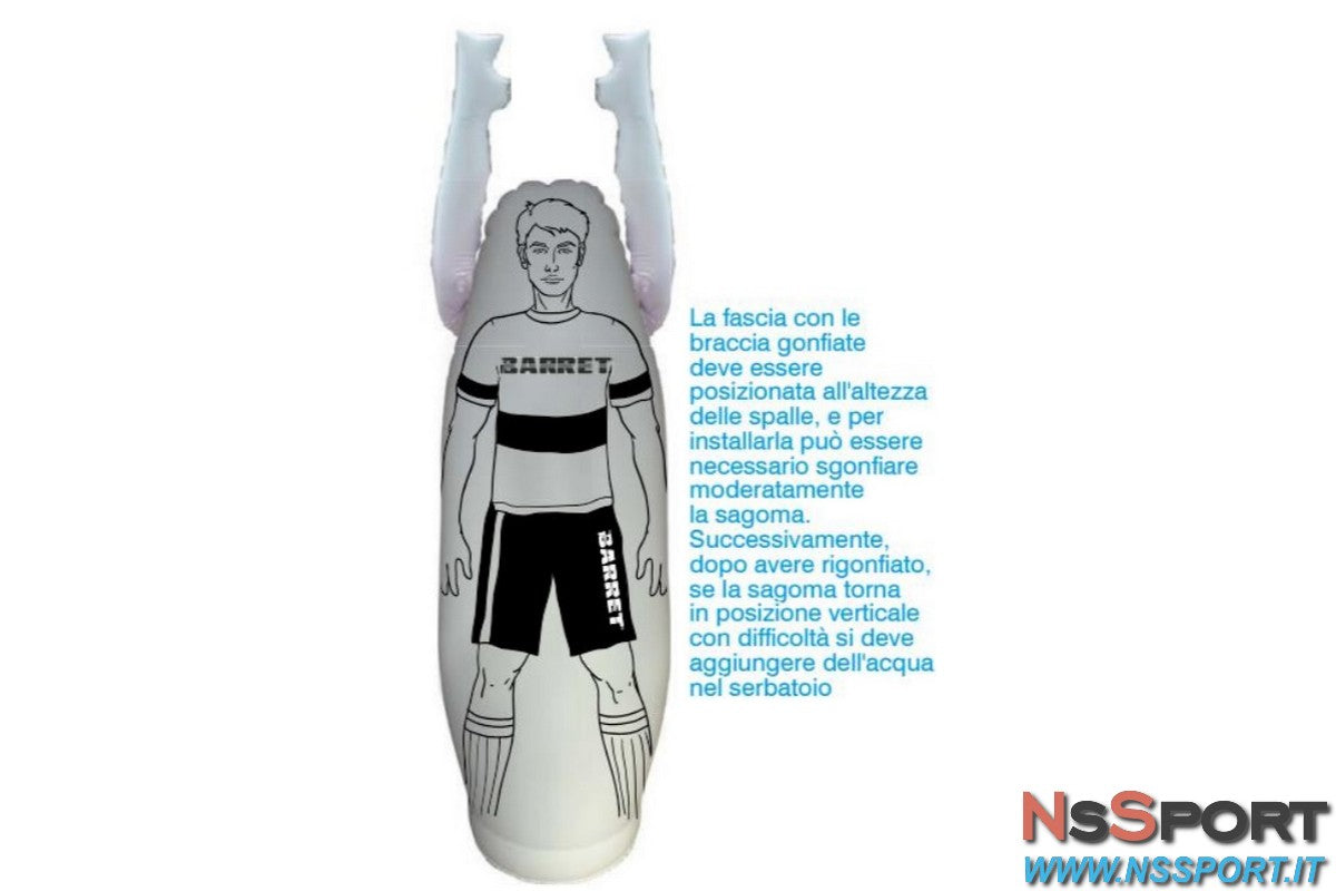 KIT BRACCIA VERTICALI cm. 100 per sagoma gonfiabile Art. SAG205 (sagoma esclusa) - [product_vendor] - NsSport