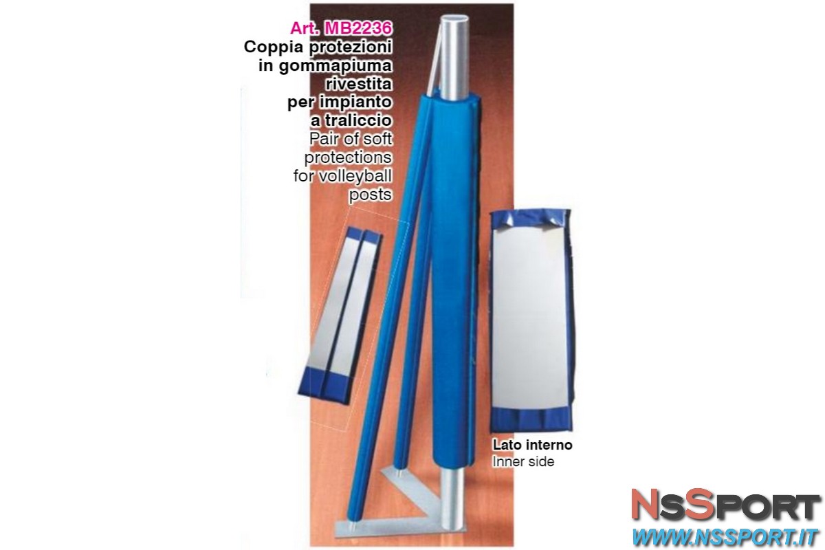 PROTEZIONI in gommapiuma rivestita per impianto a traliccio - [product_vendor] - NsSport