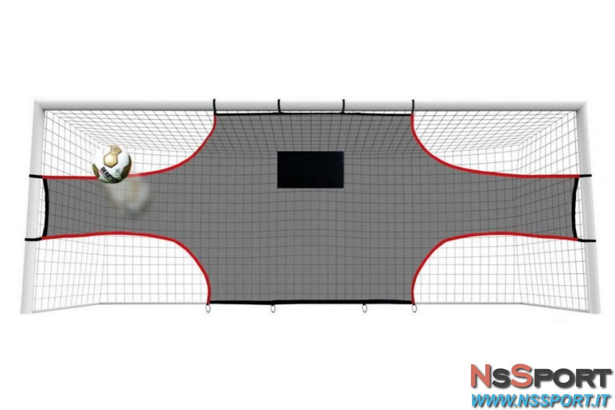 RETE BERSAGLIO per porta regolamentare - con picchetti - [product_vendor] - NsSport