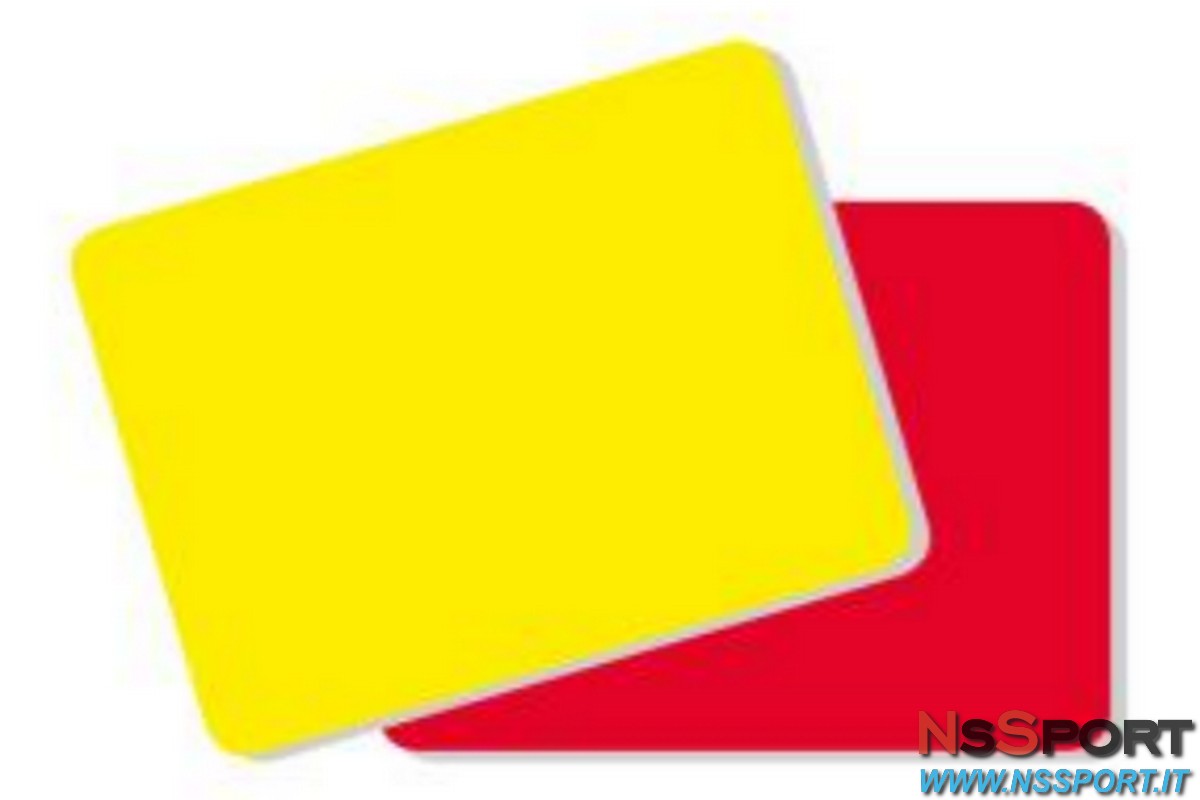 SET 1 CARTELLINO arbitro GIALLO + 1 cartellino arbitro ROSSO - [product_vendor] - NsSport