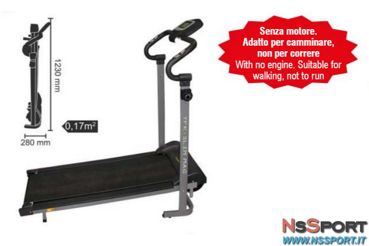 TAPIS ROULANT MAGNETICO TFK-SLIM-MAG - [product_vendor] - NsSport