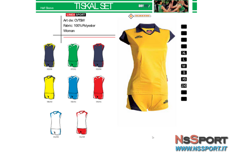 Set volley Tiskal woman - prezzo a stock - [product_vendor] - NsSport